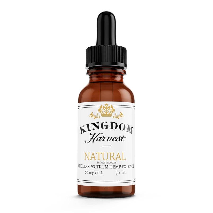 600mg Whole-Spectrum CBD Oil – Natural