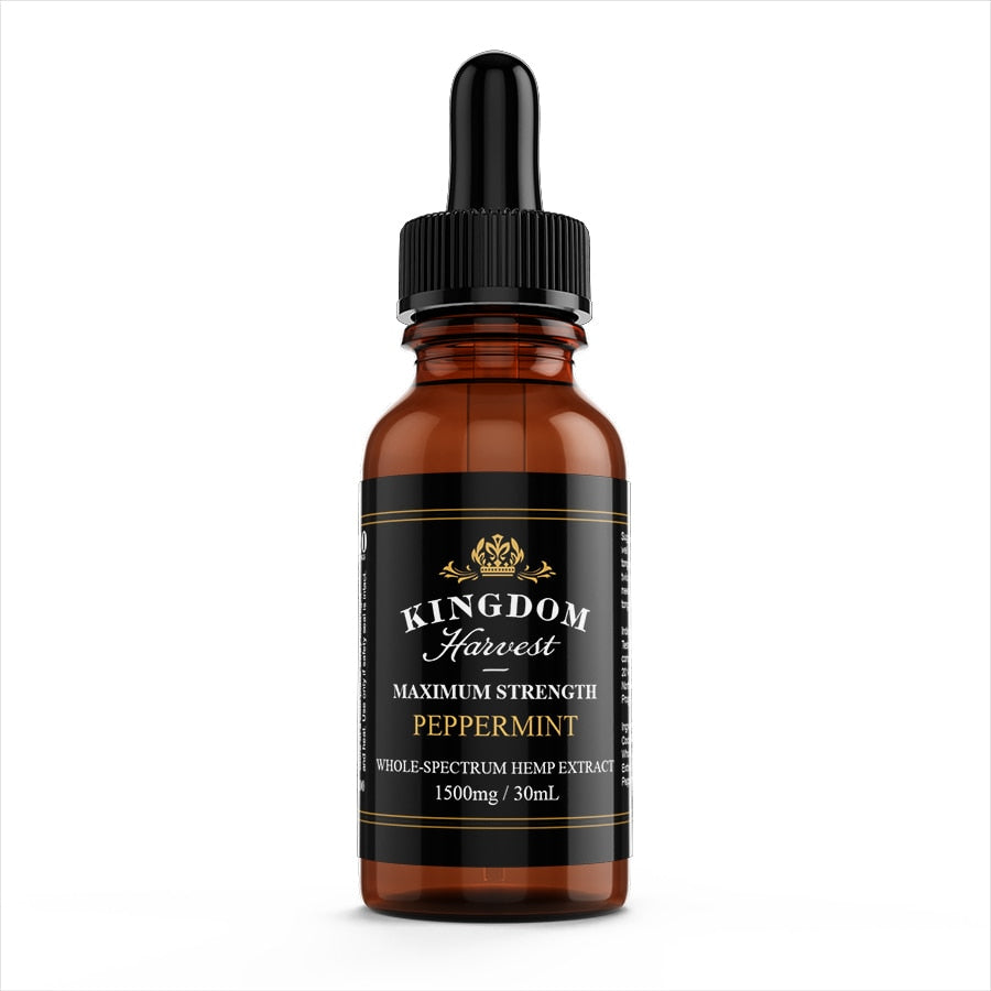 1500mg Whole-Spectrum CBD Oil – Peppermint